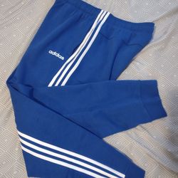 Men's Size Large Blue Adidas Joggers
