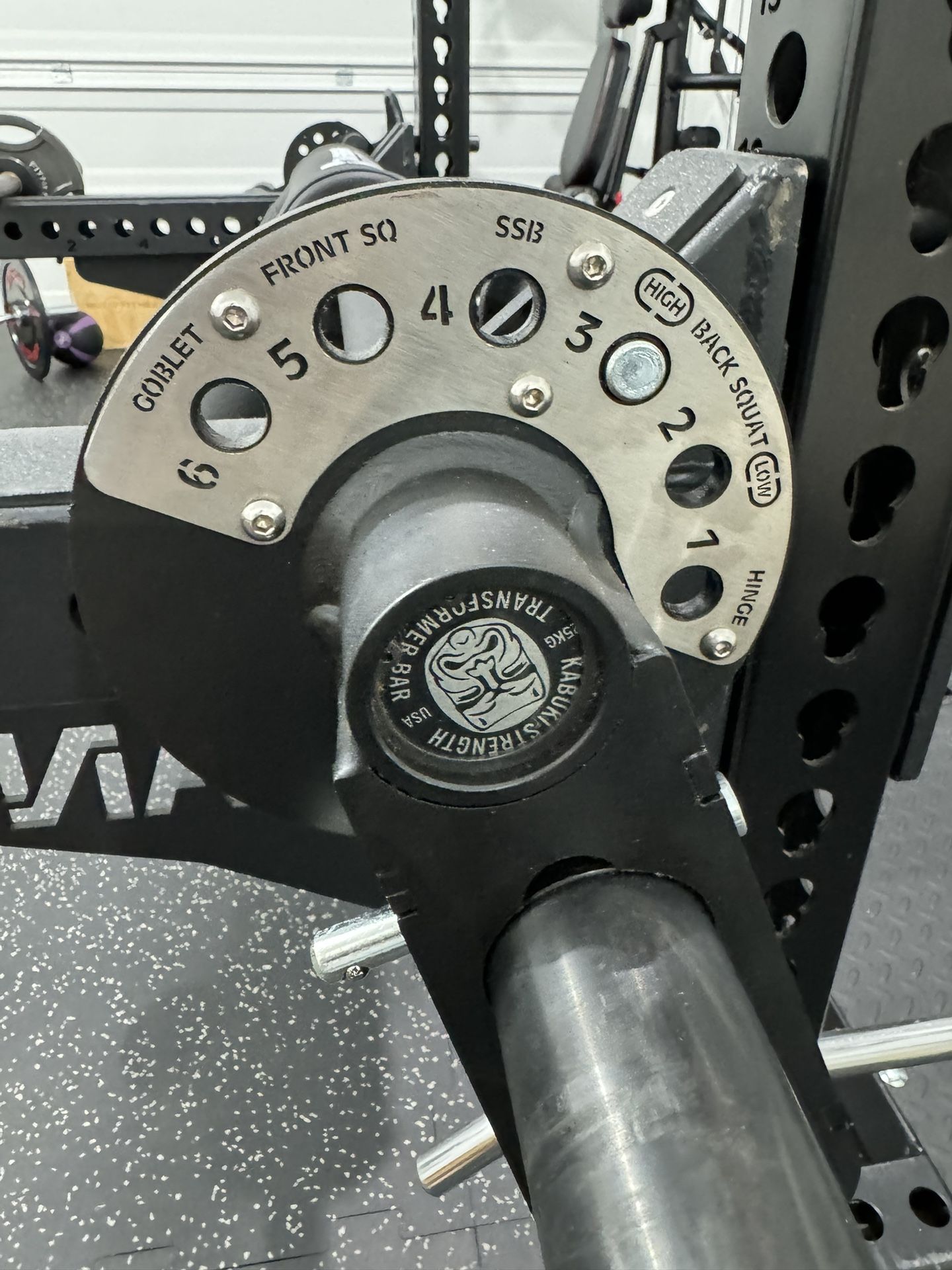 Kabuki Strength Transformer Bar Home Gym Squat Bar