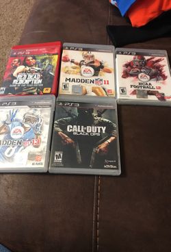 PS3 games all work