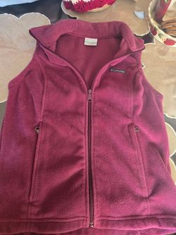 Columbia Fleece Zip-Up Vest