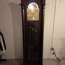 1910 Waltham Grandfather Clock For Sale. 