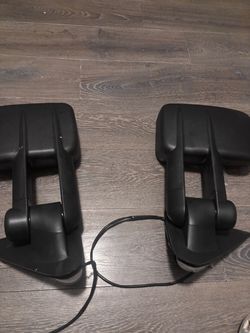 3-bolt style tow mirror electric