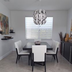 Dining table set and drawer