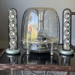 Harman Kardon SoundSticks Speaker System – Subwoofer + 2 Speakers