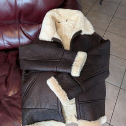 Shearling Bomber Jacket 