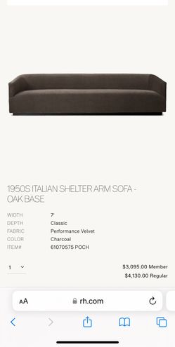 Restoration Hardware Couch