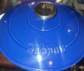 Lodge enameled cast-iron Dutch oven