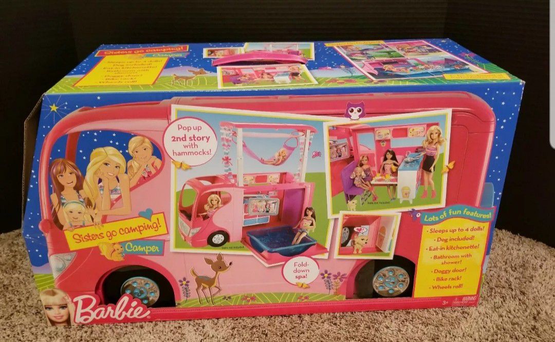 NIB Barbies Sister's Go Camping~Very Rare Great Deal!!