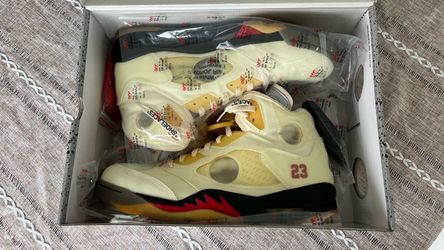 Air Jordan 5 Off-Whites Size 12.5