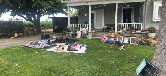 Yard sale today!