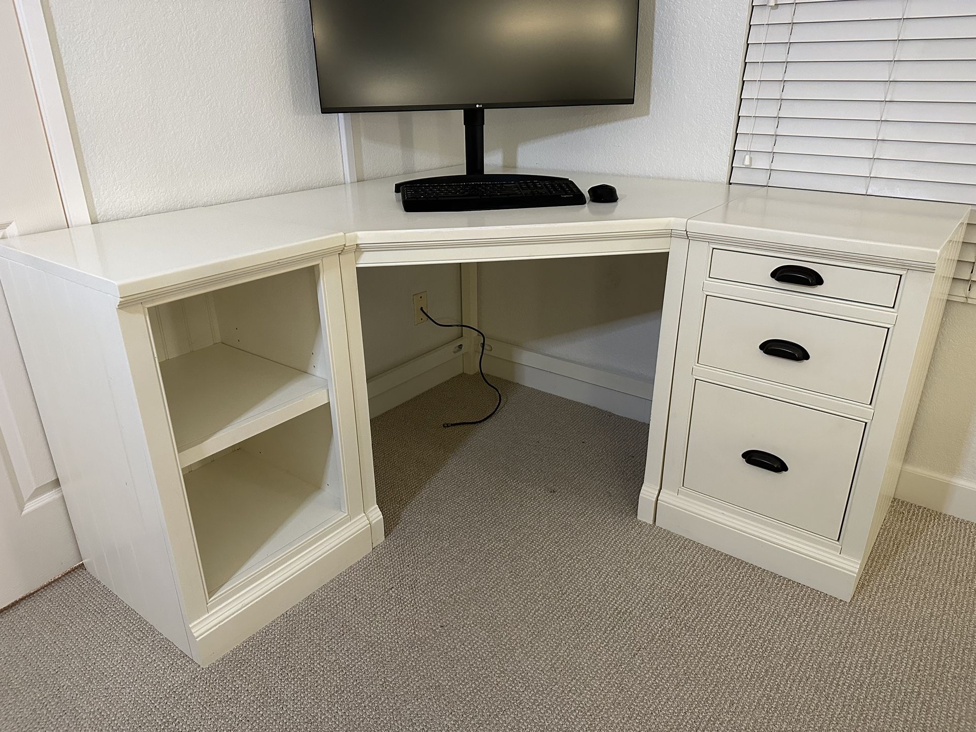 Pottery Barn Aubrey Corner Desk