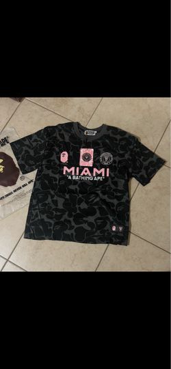 Black Miami Bape Shirt