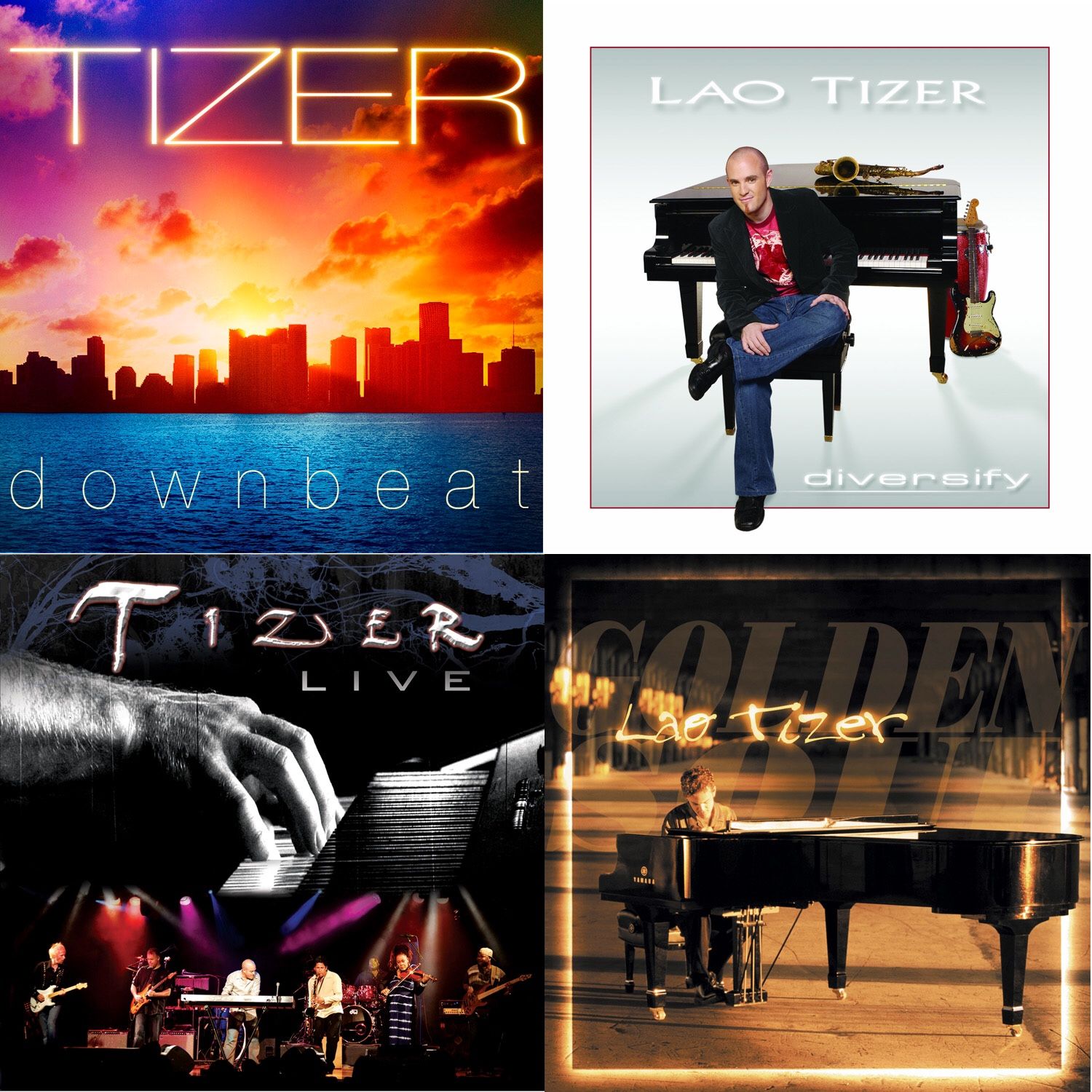 The Lao Tizer Band - 4-Album CD Pack