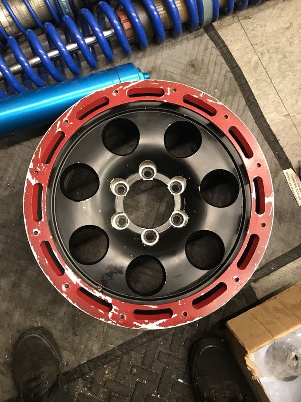 Eagle alloy series 137 wheels. Fake beadlocks