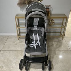 Graco Ready2grow Click Connect LX Stroller, Glacier 