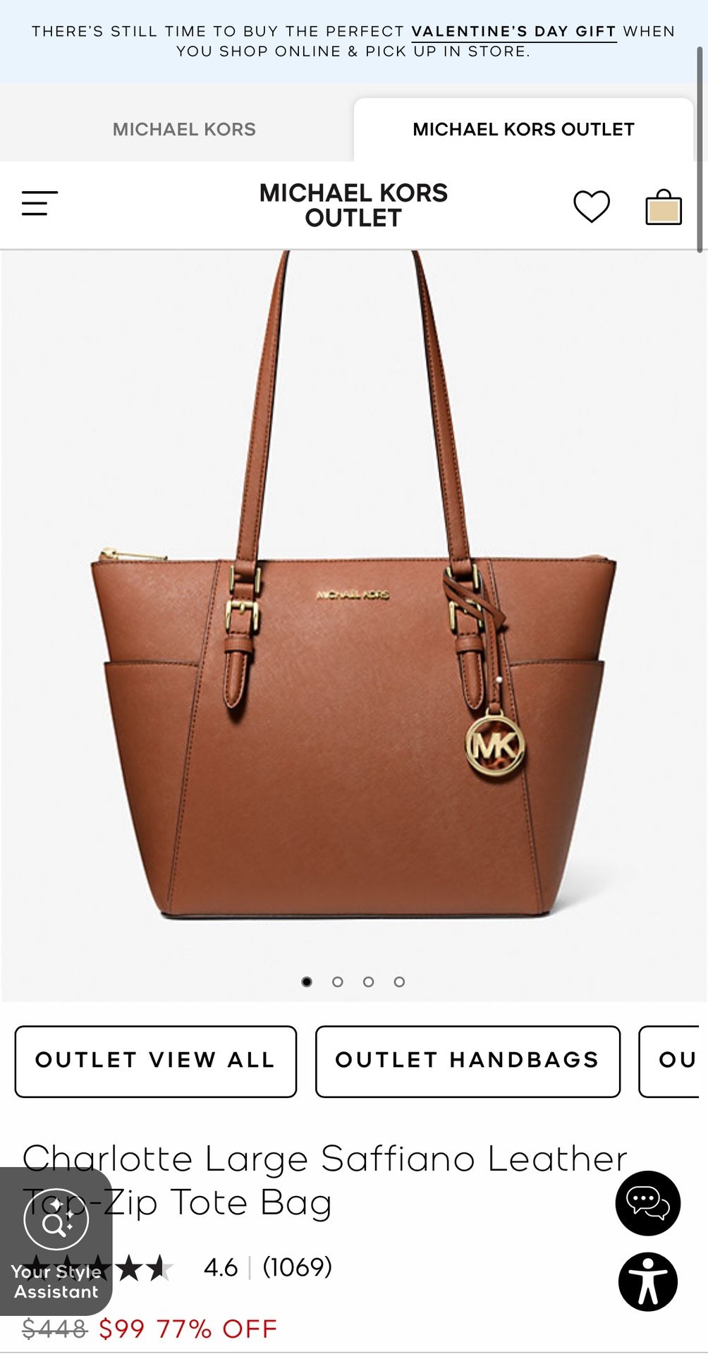 Authentic Michael Kors Purse