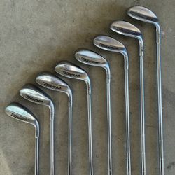 Vintage Walker Talisman USA Golf Irons Set - Right Handed Steel #2, 4, 5, 6, 7, 8, 9, P Wedge