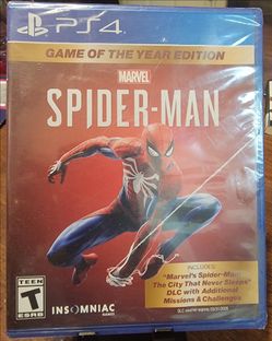 Marvel Spider-Man Game of the Year Edition PS4