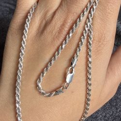 Cadena De Plata 925 Italiana 