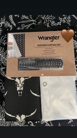 Wrangler shower curtain