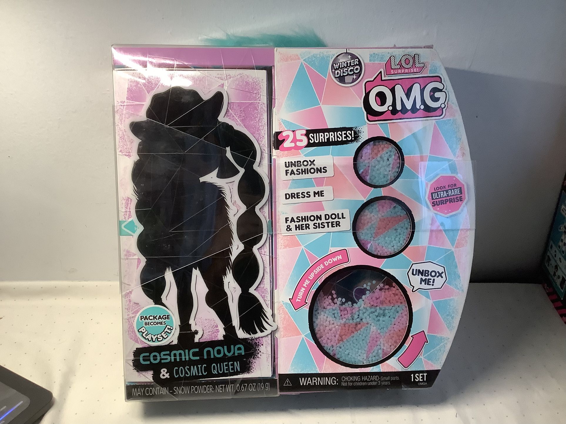 LOL Surprise Girls Fashion Doll O.M.G. Winter Disco Cosmic Nova BRAND NEW