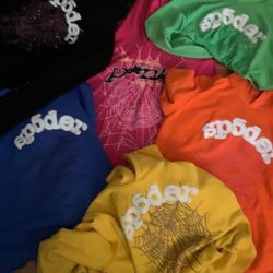 Spider hoodies all AUTHENTIC (ALL COLORWAYS)