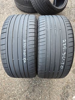 275/30/20 dunlop sp sport tires