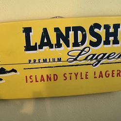 LANDSHARK SURFBOARD SIGN