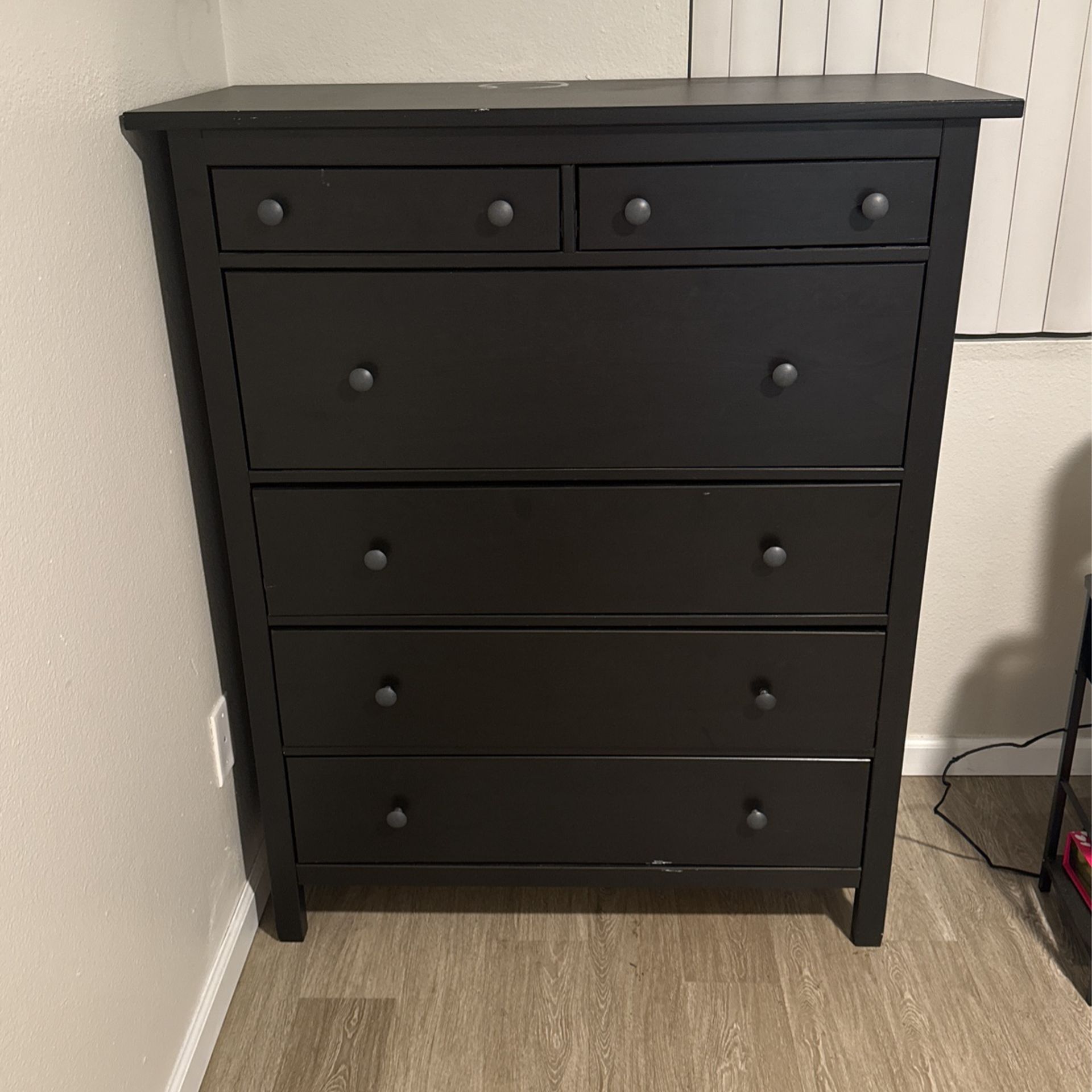 Black IKEA Dresser