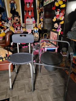 Bedside Commode  And Shower Chair