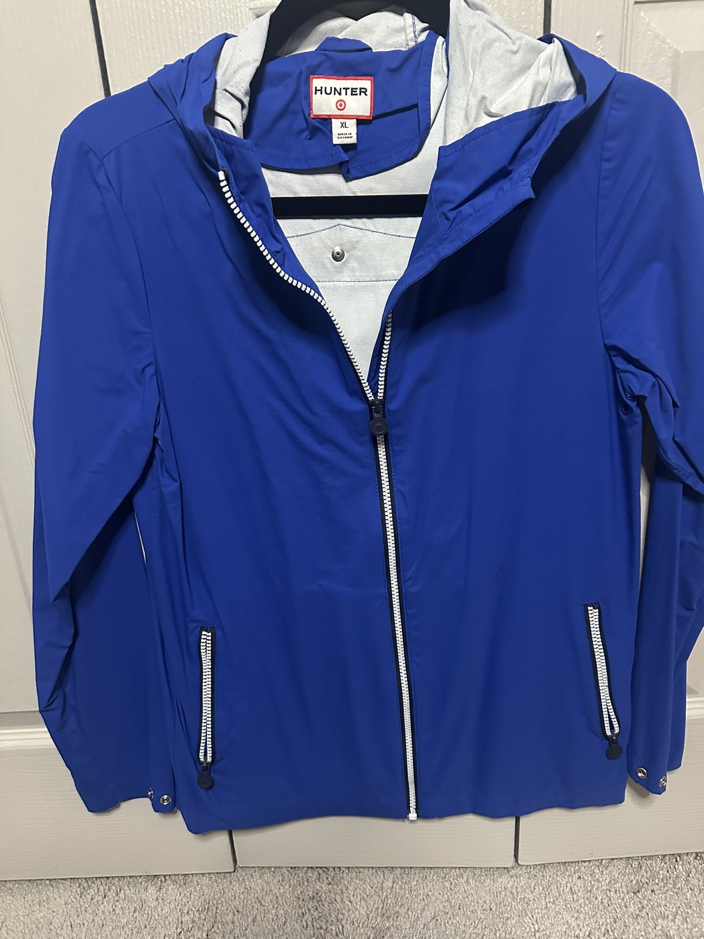 Hunter Kid's Blue Zip Up Jacket