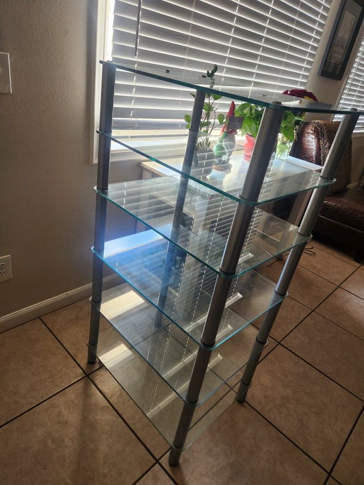 GLASS PANTRY SHELF 