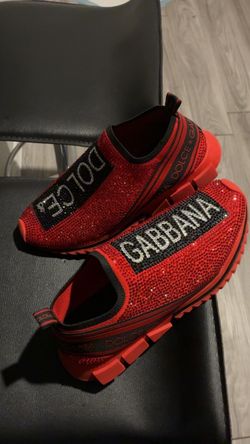 Dolce & Gabbana Sorrento Crystal Sneakers