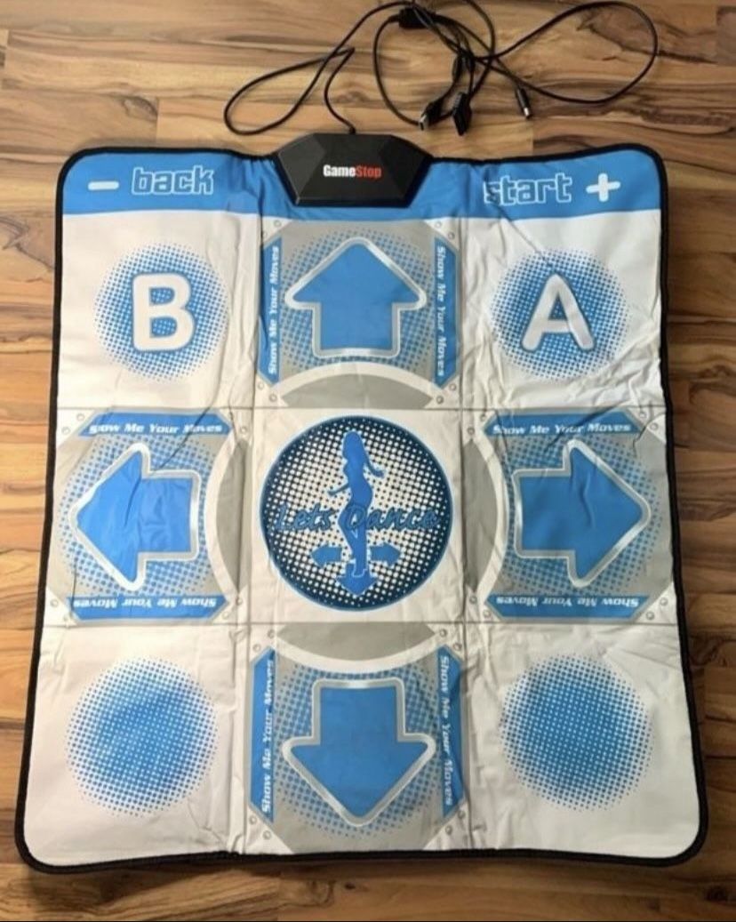 Dance Dance Revolution Dance Pad (Wii, PS2, Xbox, GameCube) TESTED