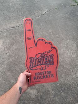 Rockets foam finger