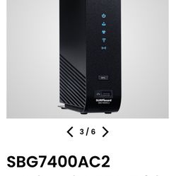 WiFi Router + Cable Modem