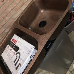 copper sink