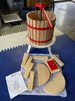 Ejwox Wooden Fruit Wine Press