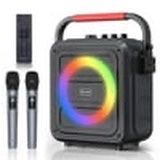 MOYLEAF Karaoke Machine Bluetooth Karaoke Speaker 