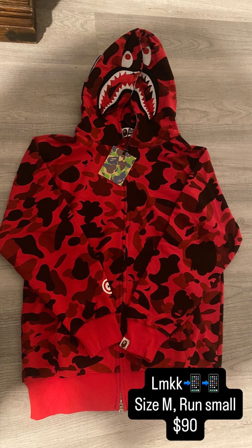 Hoodie Bape Red