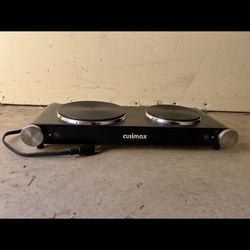 cusimax double electric burner