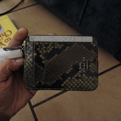 Coach Snake Skin Wallet 