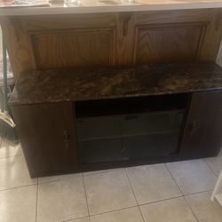 Marble Top Entertainment Ctr 65”