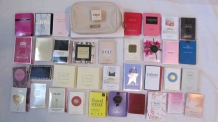 Womens Designer Niche Fragrance Sample Parfum Travel EDT EDP w/ Chloe Case x 36