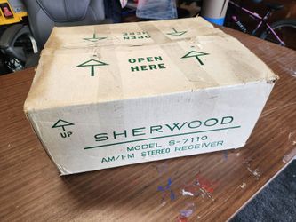 Sherwood S-7110 Vintage Receiver Excellent In Box Condition