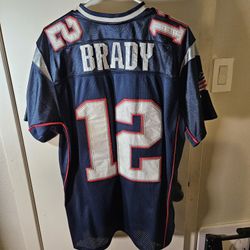 Vintage NFL New England Patriots Tom Brady Jersey Size 50