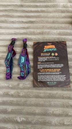 Zombie apocalypse 2-day tickets