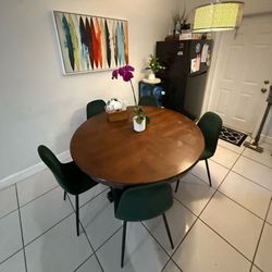 Wood Table Dinner 