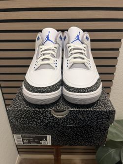 Retro 3 Racer Blue Size 10 Ds