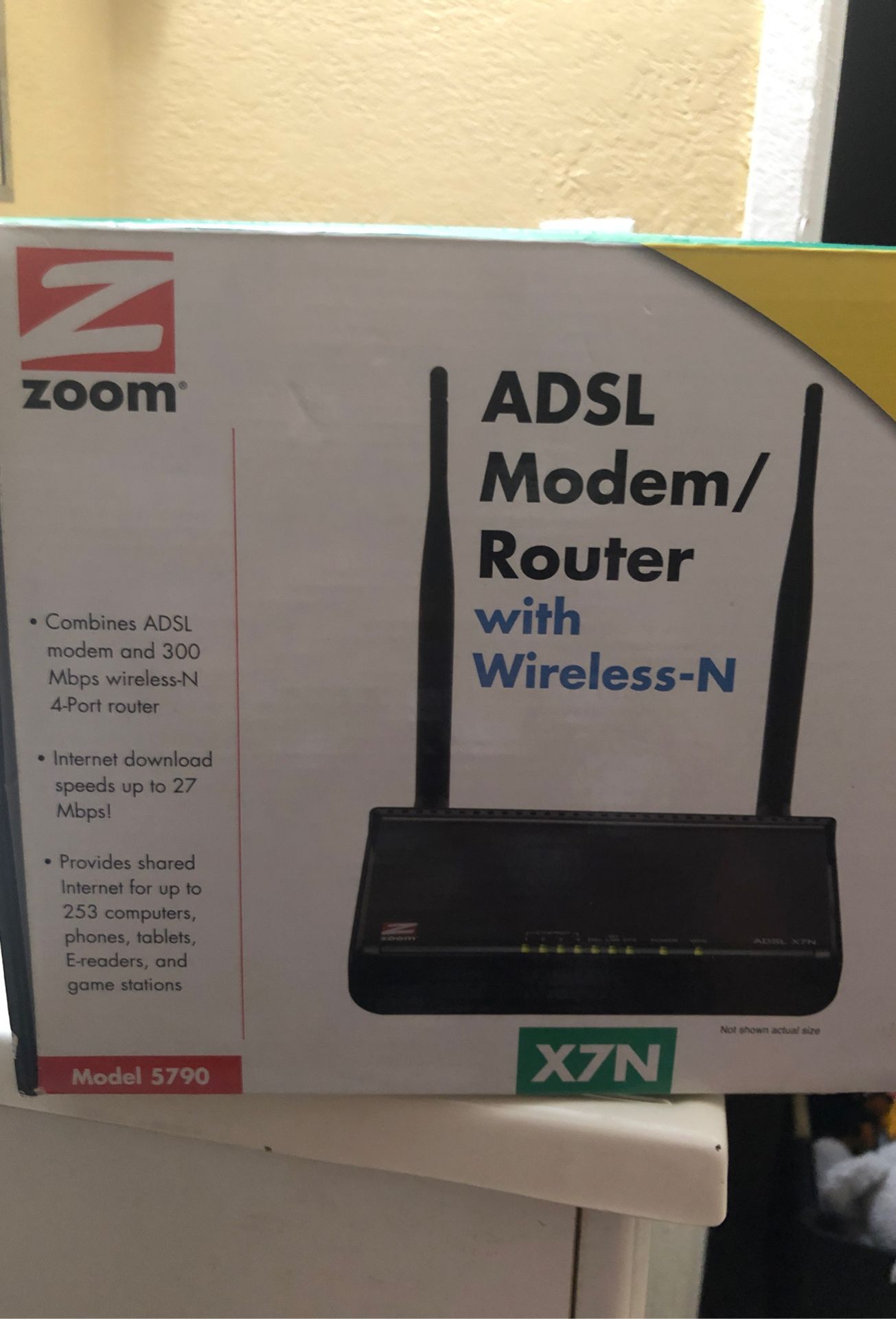 ADSL Modem router with wireless. Brand New. Never Used